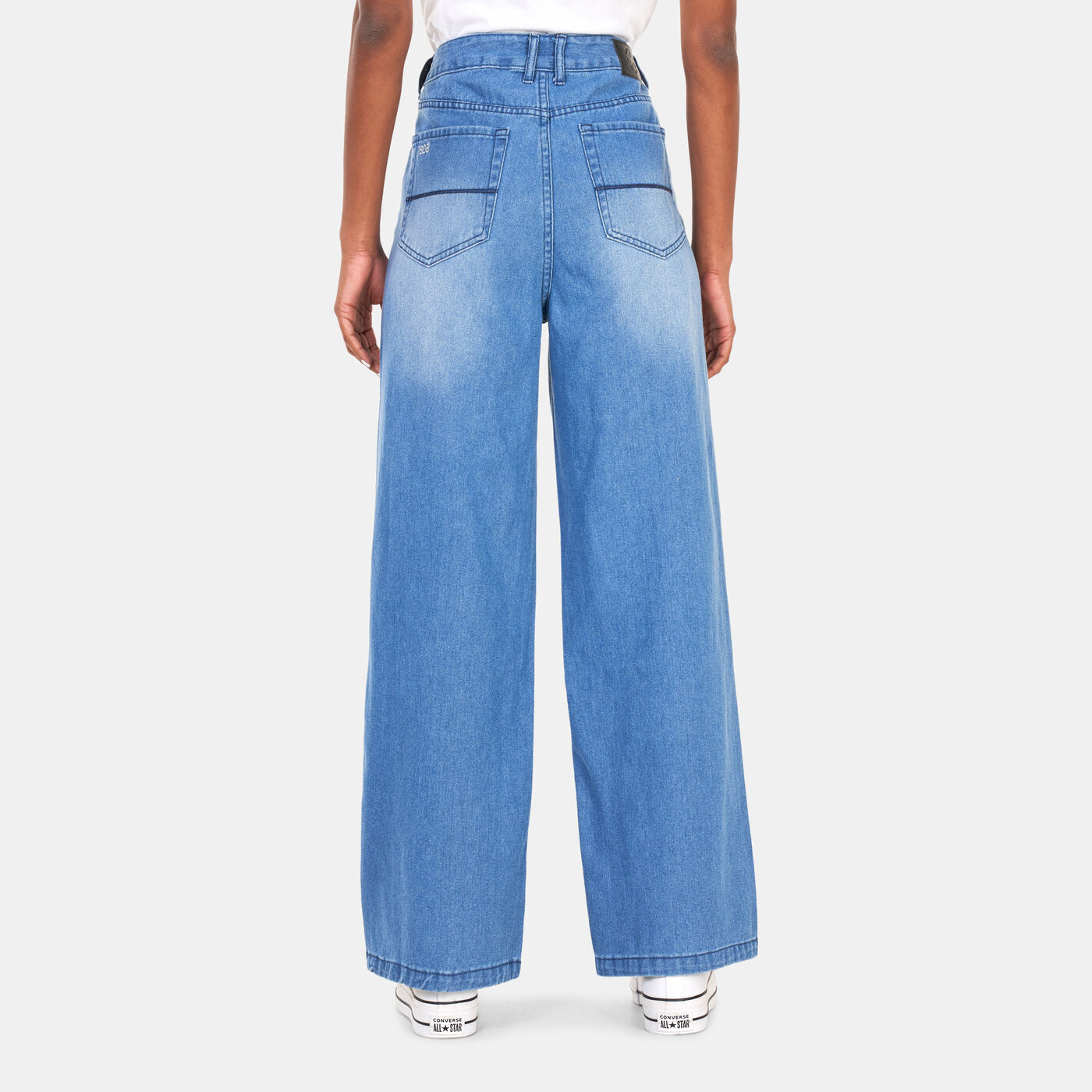 Women's Denim Wide Leg Pants