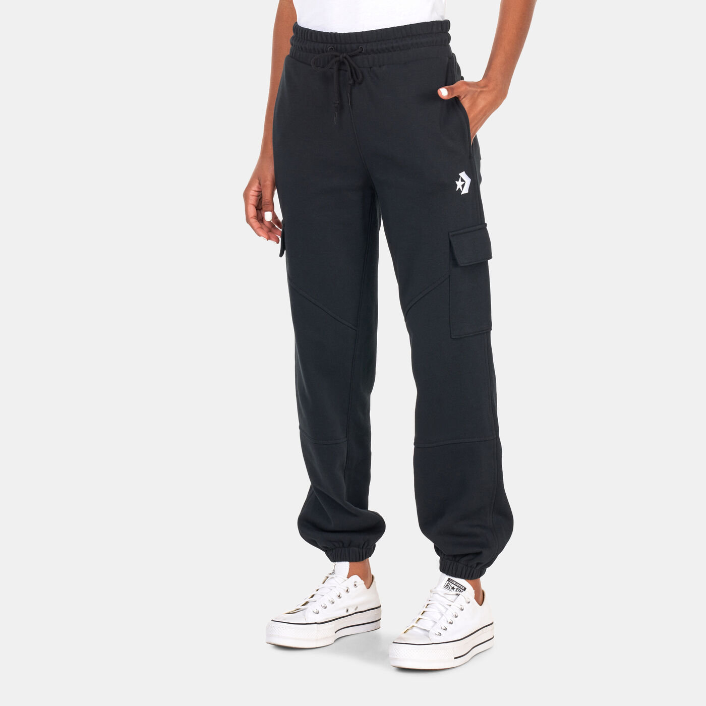 Women's Fashion Knit Cargo Joggers