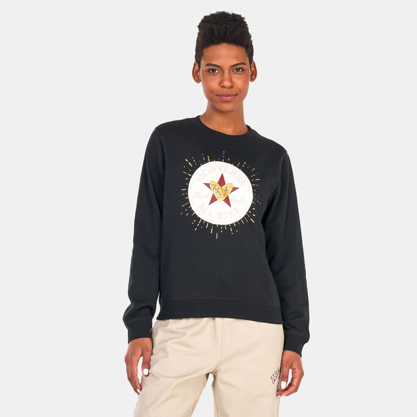 Women's Radiating Love Graphic Sweatshirt
