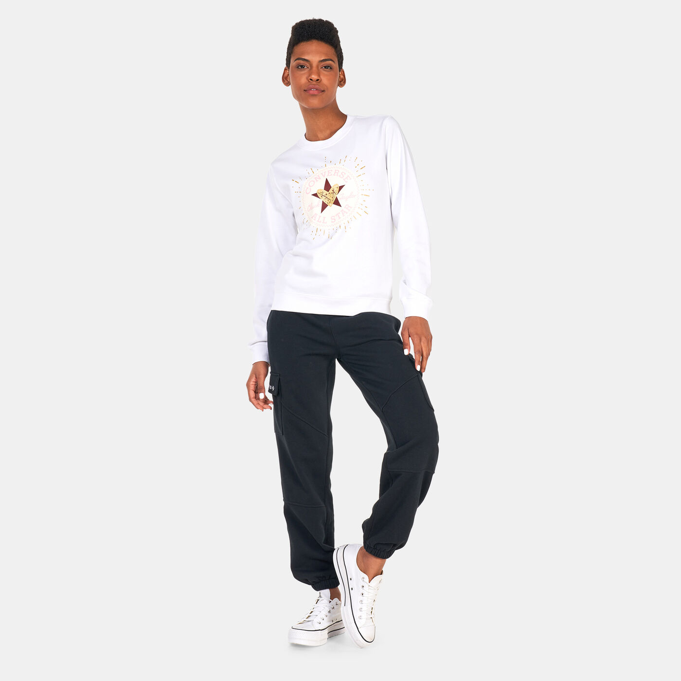 Women's Radiating Love Graphic Sweatshirt