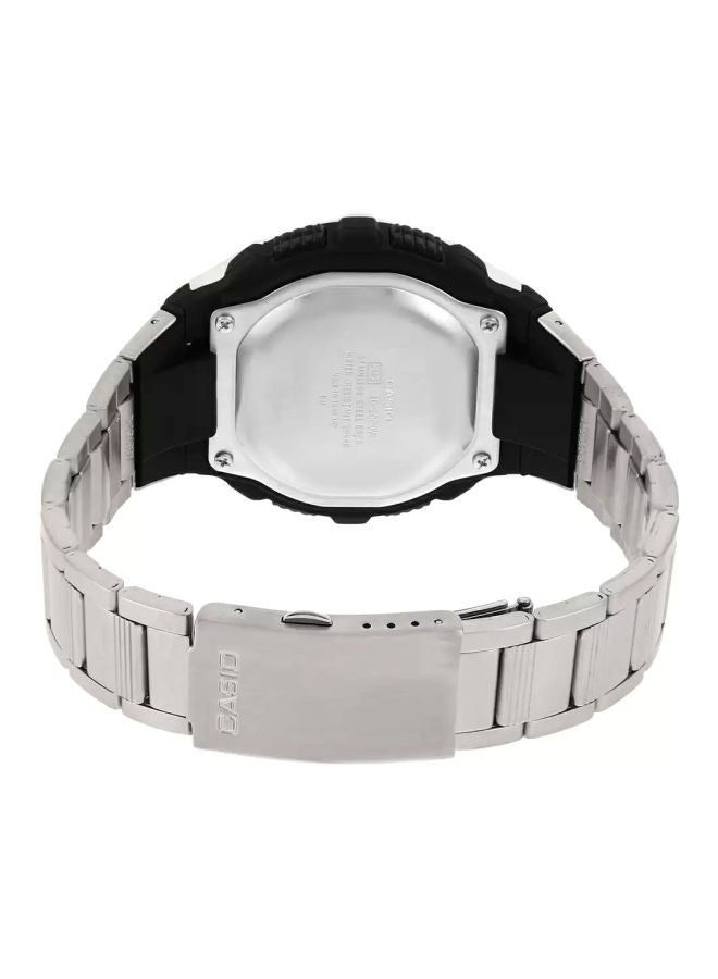 Boys' Youth Series Digital Watch AE-2000WD-1AV - 48 mm - Silver