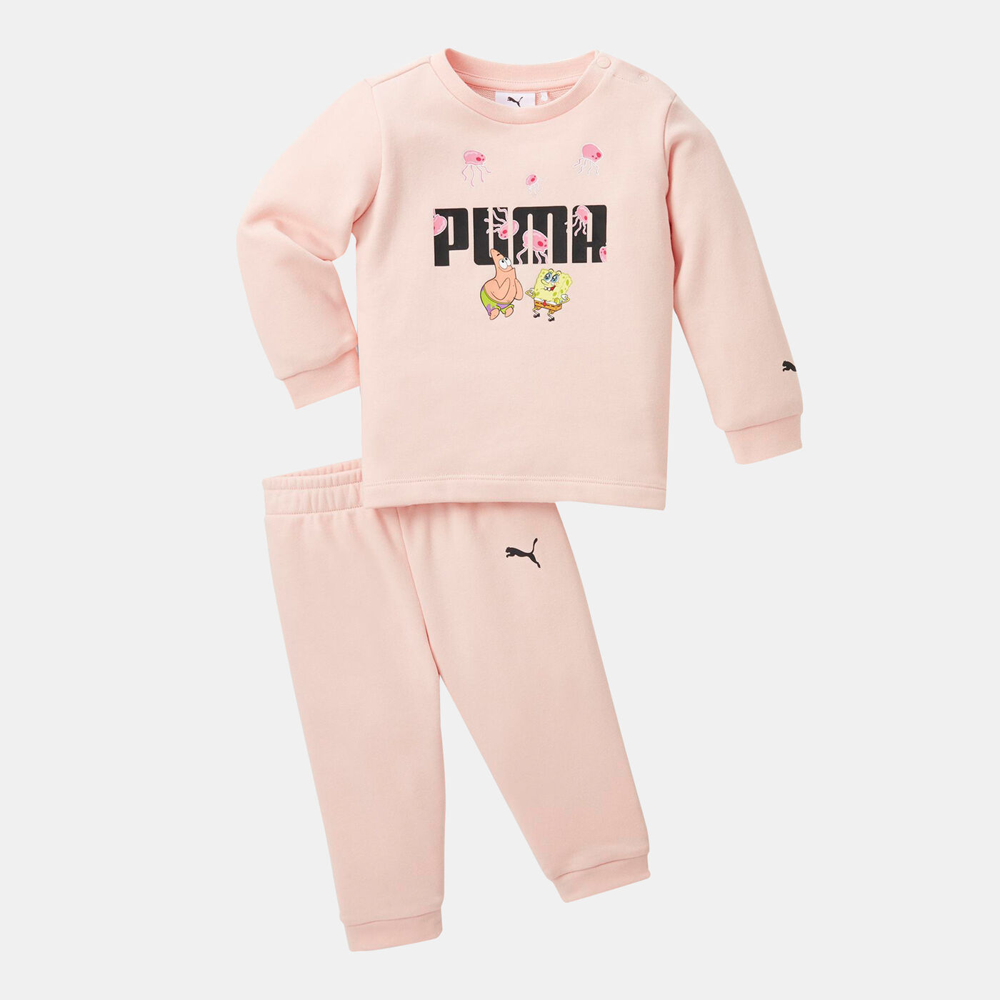 Kids' x SPONGEBOB Minicat Crew Jogger Set