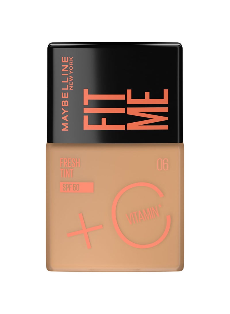 Fit Me Fresh Tint SPF 50 with Brightening Vitamin C, 06