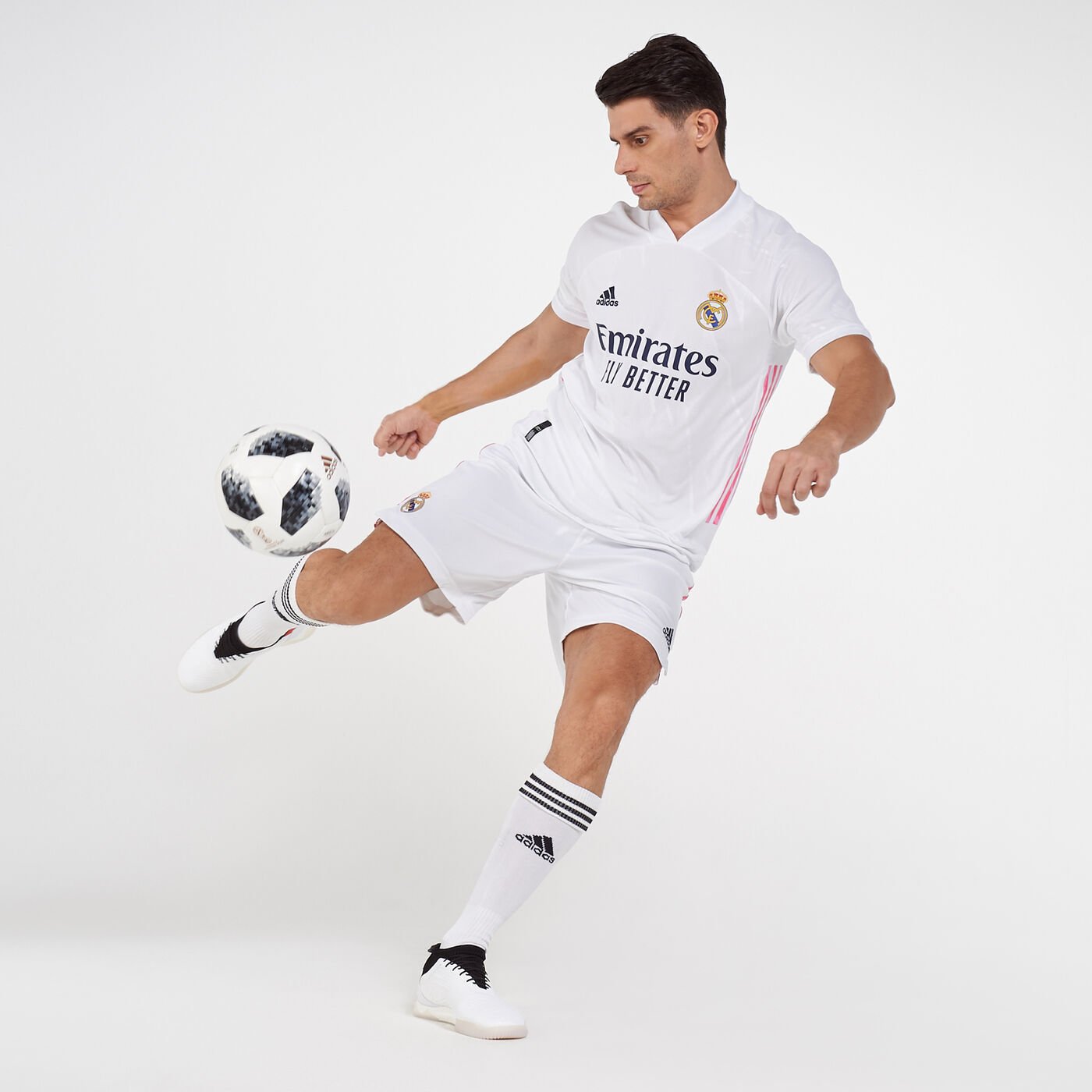 Men's Real Madrid Home Shorts - 2020/21