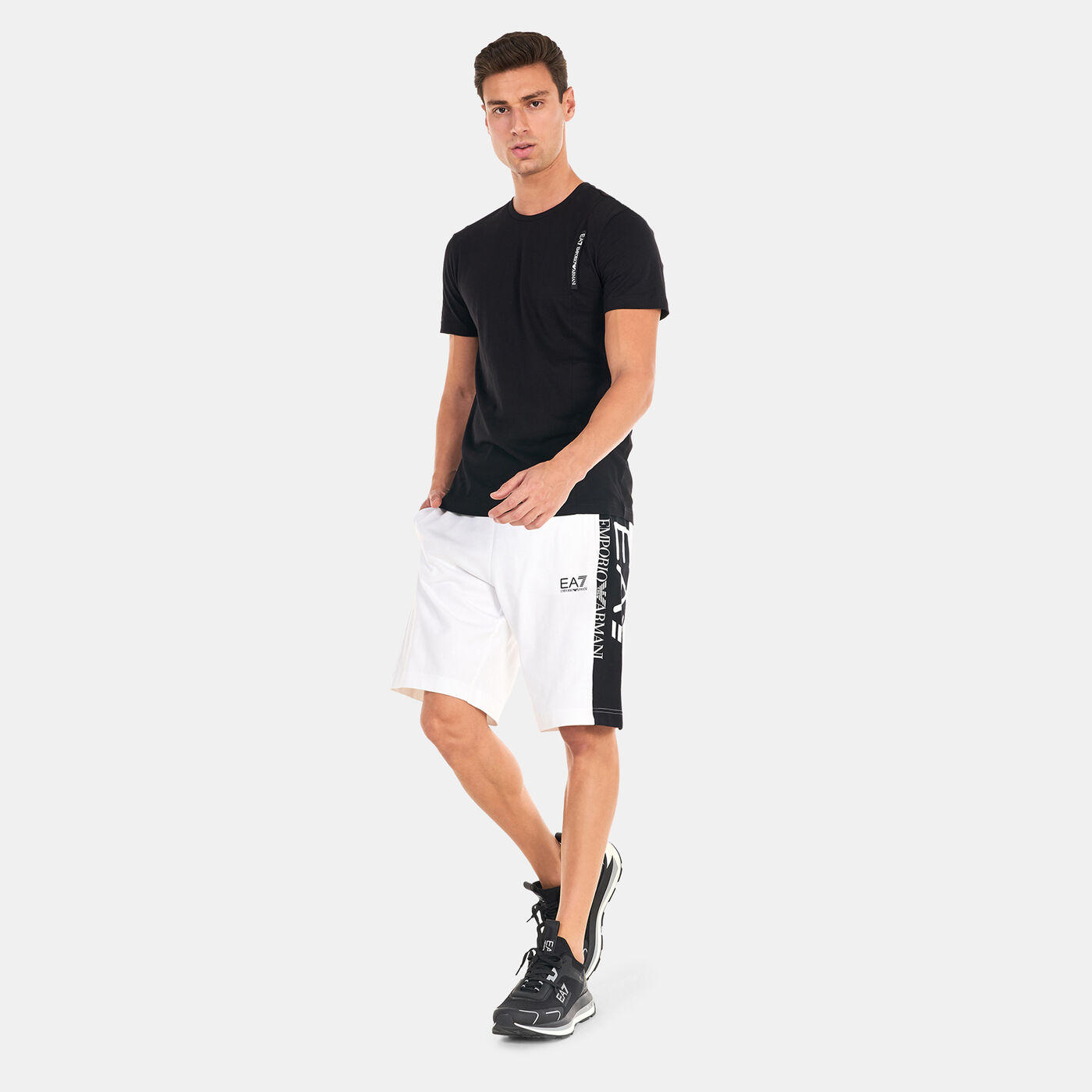 Men's Oversized Train Logo Series Shorts