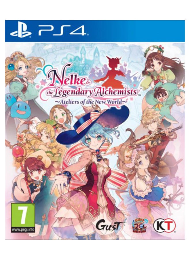 Nelke And The Legendary Alchemists Ateliers Of The New World (Intl Version) - Role Playing - PlayStation 4 (PS4)