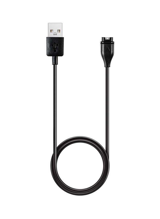 Charging Cable For Garmin Fenix 5/5S/5X Plus Black