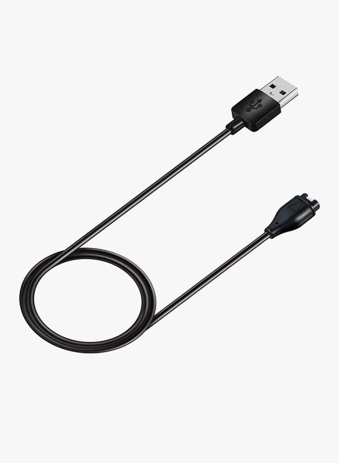 Charging Cable For Garmin Fenix 5/5S/5X Plus Black