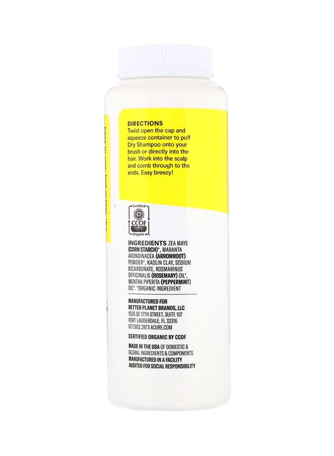 Rosemary And Peppermint Dry Shampoo