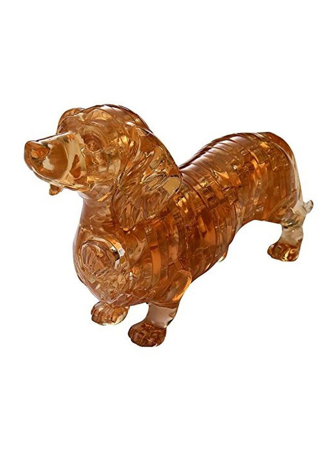 3D Dachshund Crystal Puzzle 30903