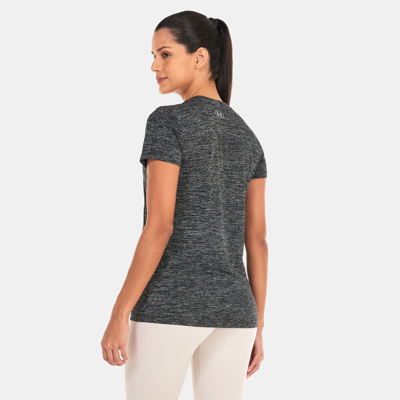 Women's UA Tech™ Twist Graphic V-Neck T-Shirt