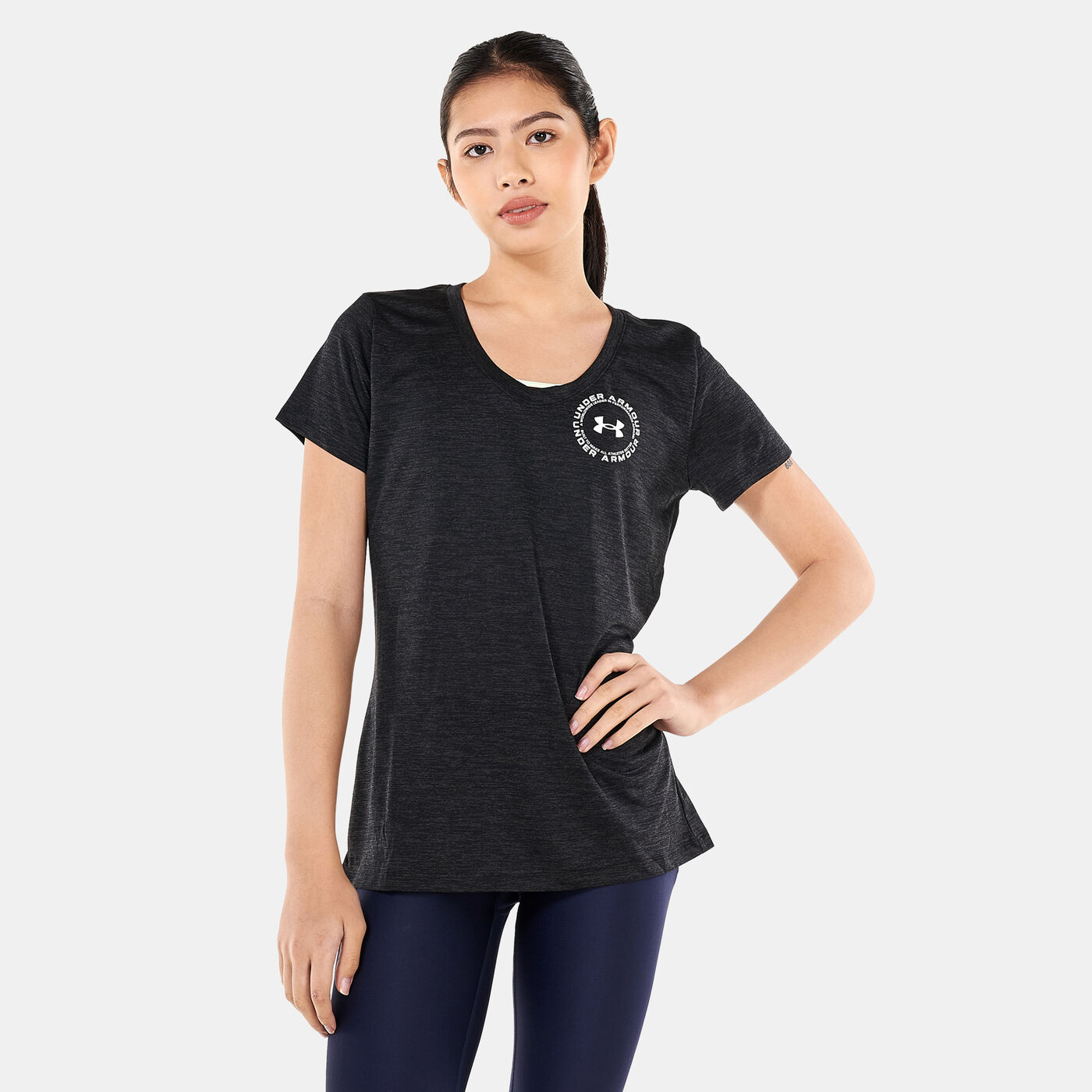 Women's UA Tech™ Twist Crest T-Shirt