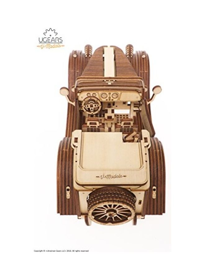 3D Wooden Puzzle - The Roadster VM-01 1.8 X15 X6.8inch