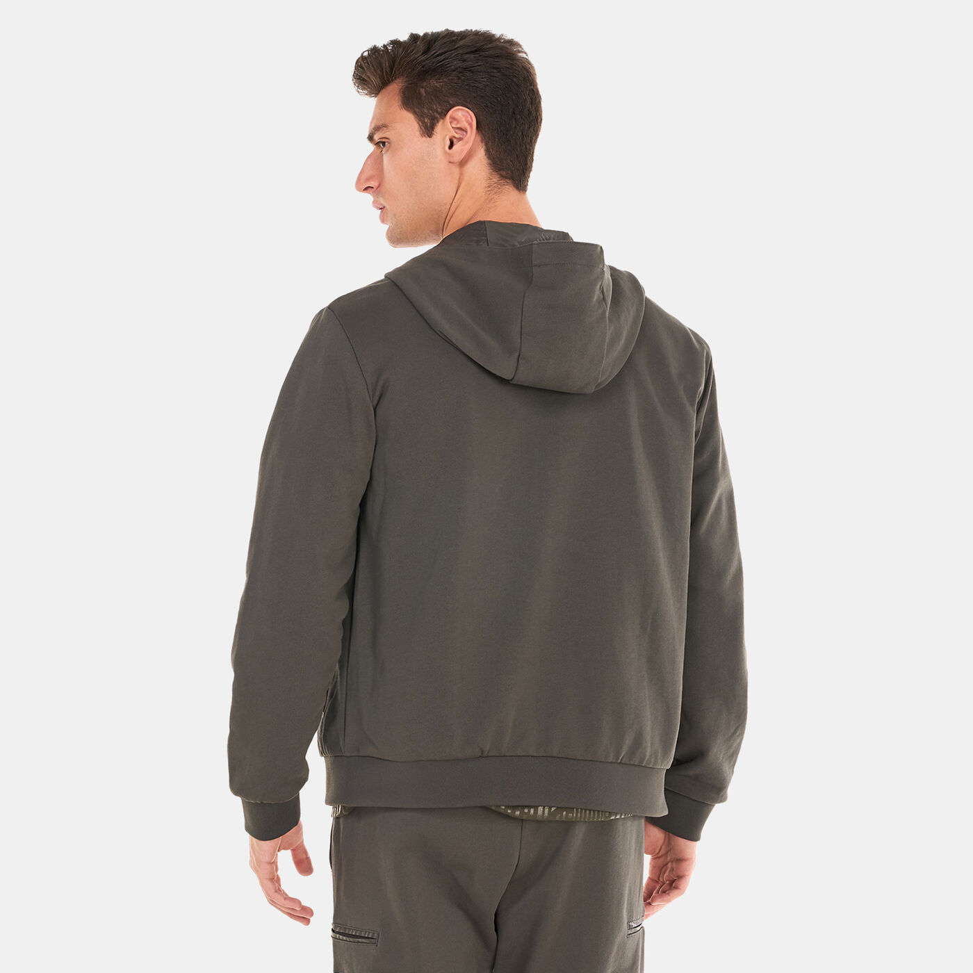 Men's Graphic Train Reversible Full-Zip Hoodie