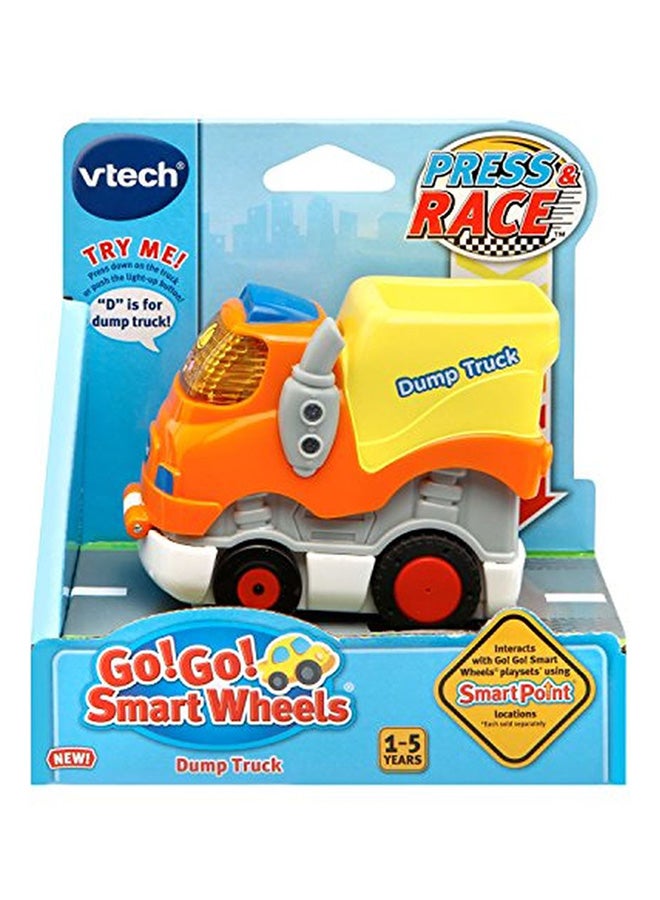 Smart Wheels Press And Race Dump Truck Multicolour