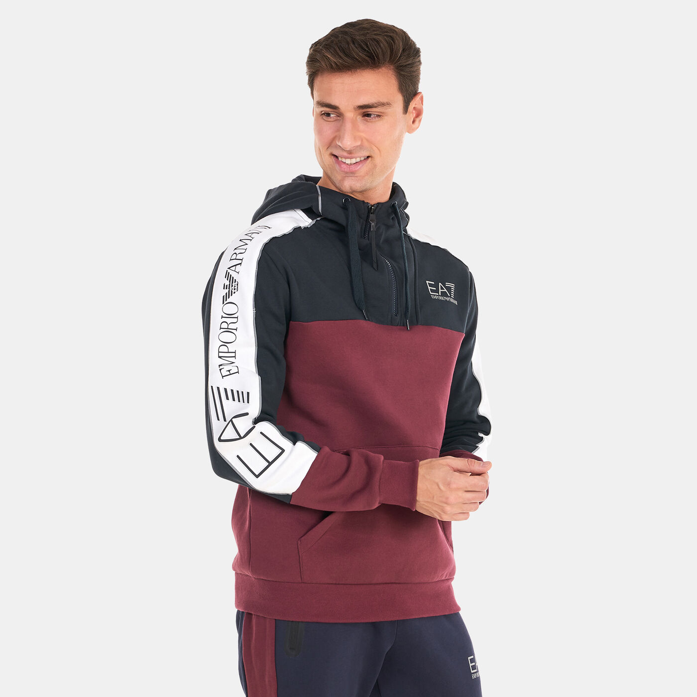 Men's Train Athletic Colourblock Hoodie