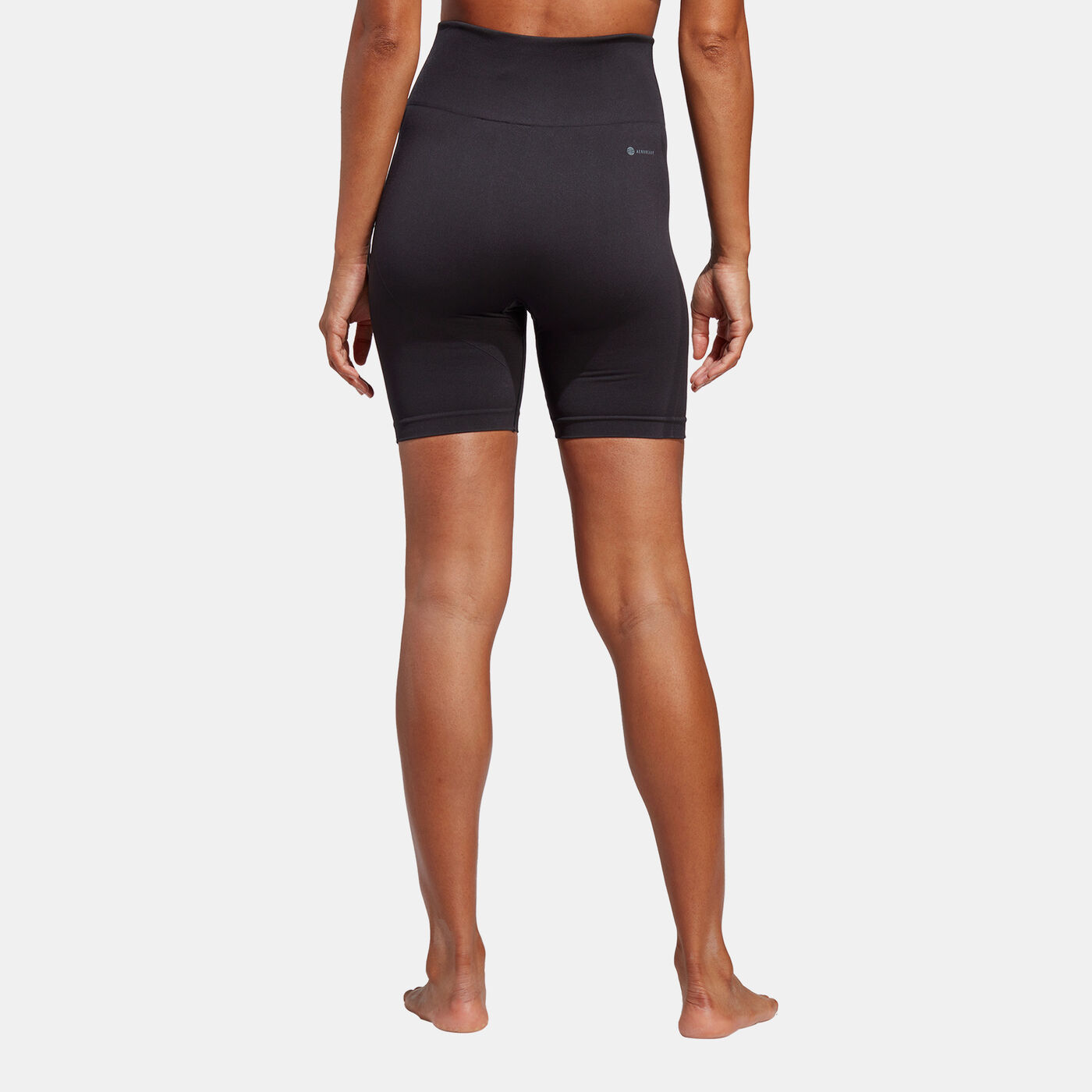 Women's Yoga Studio AEROKNIT Bike Short Leggings