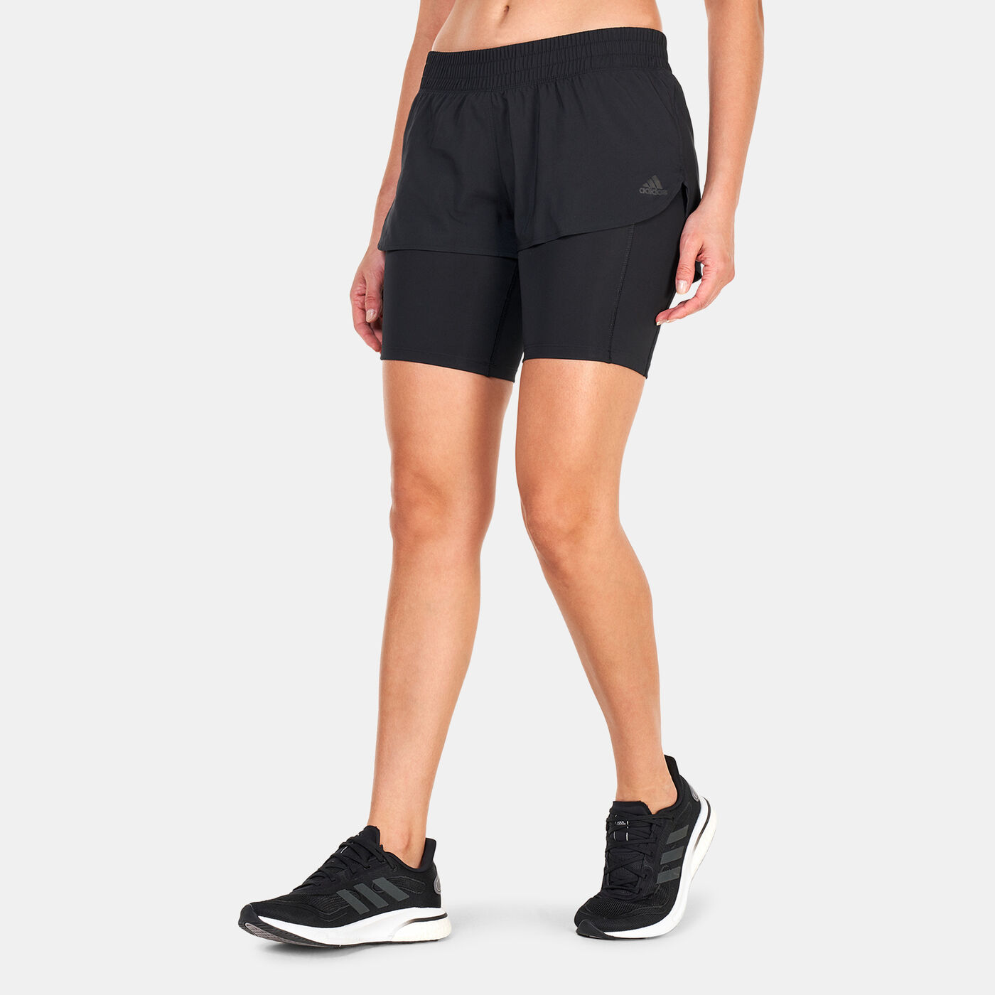 Women's Run Icons Two-in-One Running Shorts