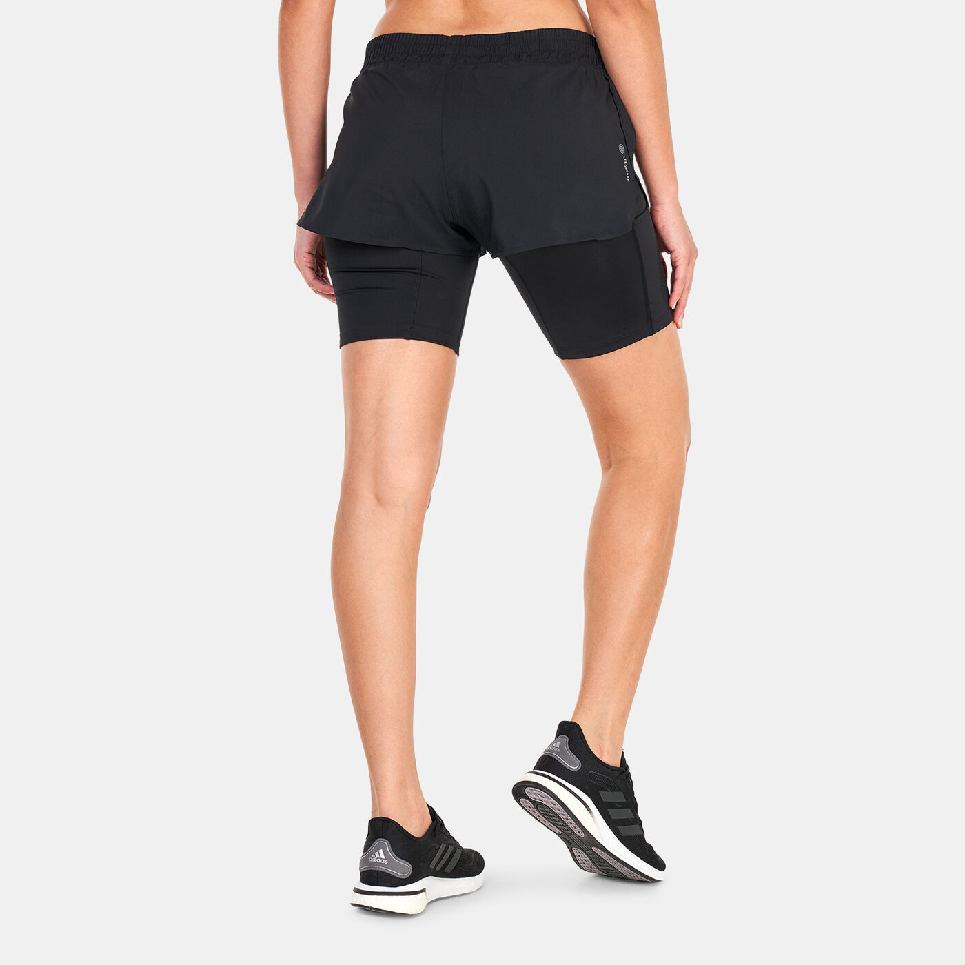 Women's Run Icons Two-in-One Running Shorts