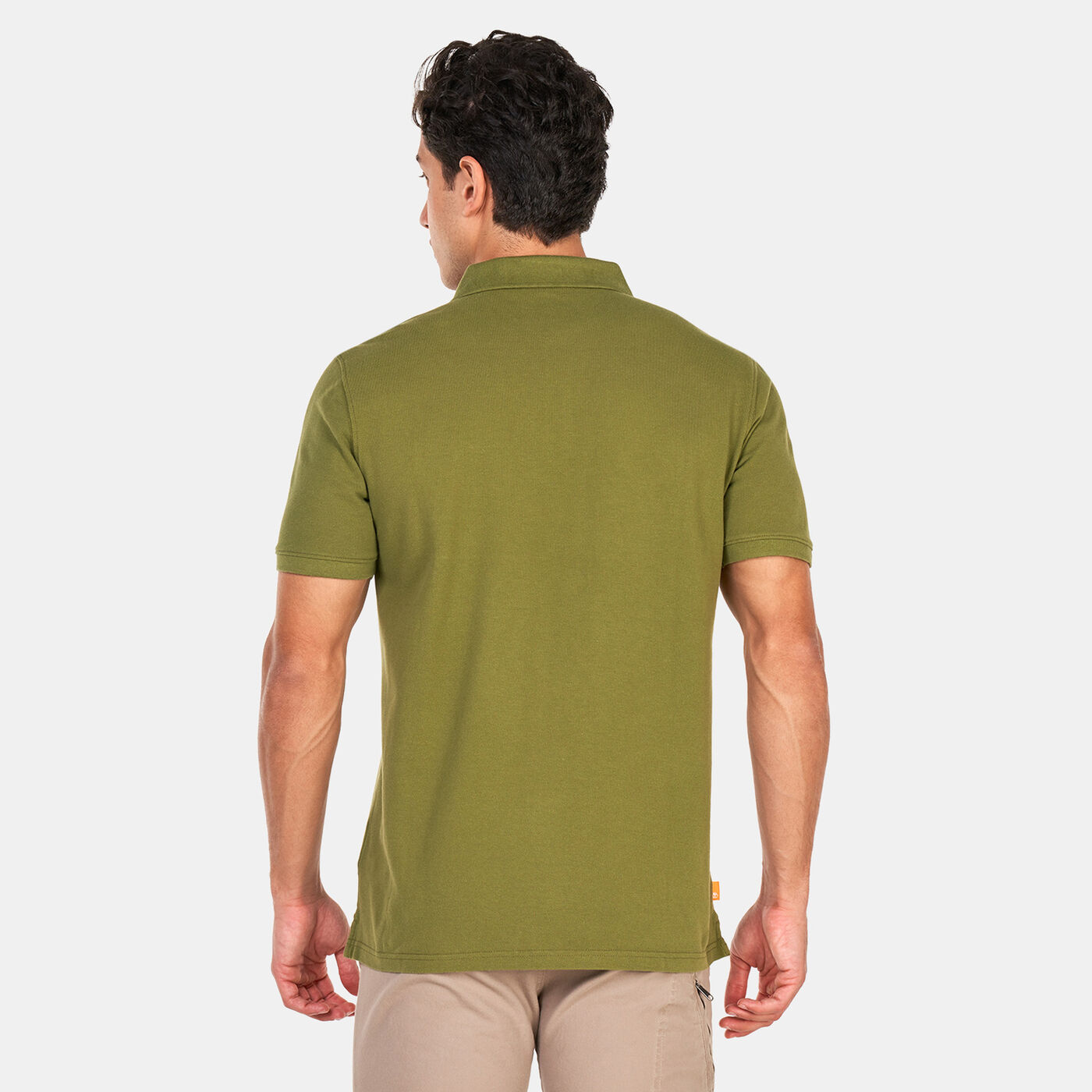 Men's Modern Wash Pocket Polo Shirt