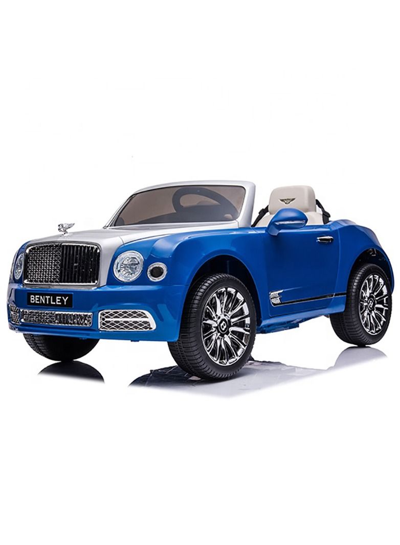 BENTLEY MUSSALANE KIDS RIDEON CAR - BLUE