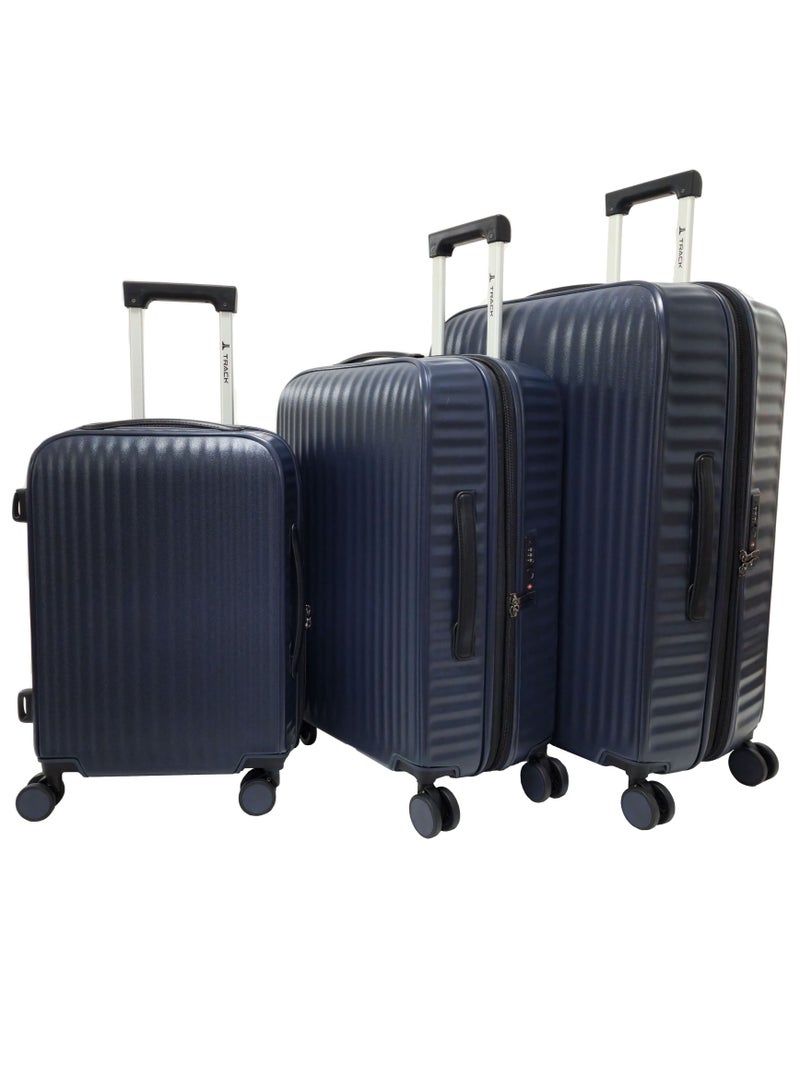 Unbreakable Hard Side Suitcase Luggage Sets Lightweight Travel Bag Trolley 3 Pieces Set