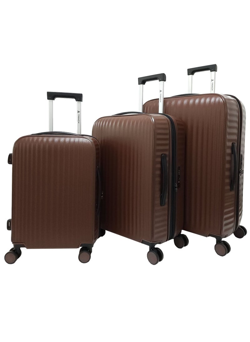 Unbreakable Hard Side Suitcase Luggage Sets Lightweight Travel Bag Trolley 3 Pieces Set