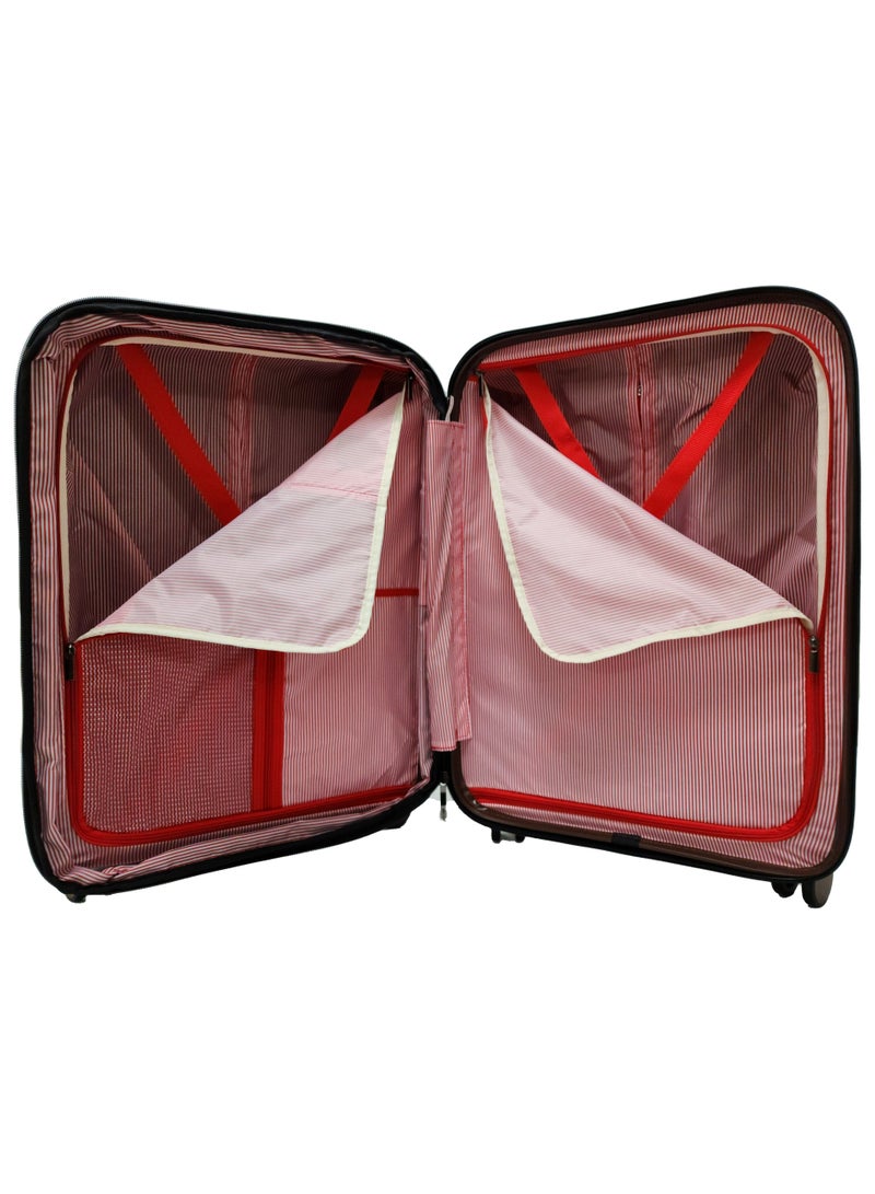 Unbreakable Hard Side Suitcase Luggage Sets Lightweight Travel Bag Trolley 3 Pieces Set
