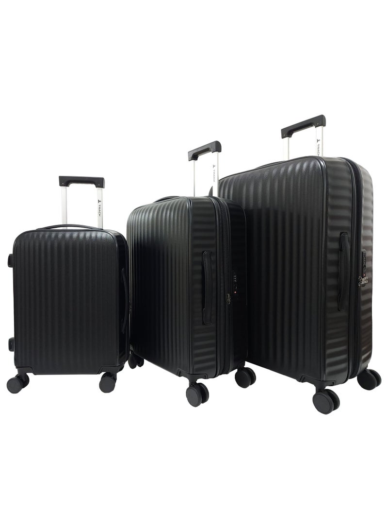Unbreakable Hard Side Suitcase Luggage Sets Lightweight Travel Bag Trolley 3 Pieces Set