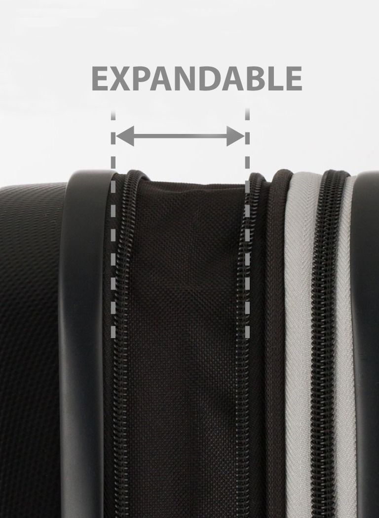 Unbreakable Hard Side Suitcase Luggage Sets Lightweight Travel Bag Trolley 3 Pieces Set