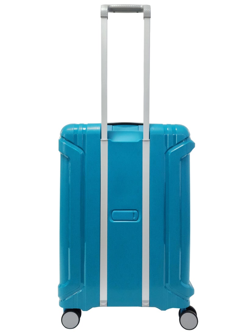 Luggage Set Unbreakable Hard Side Heavy Duty Travel Bag Trolley 3 Pieces Set With Spinner Wheels & Lock (20/25/29 Inches) (Turquoise)