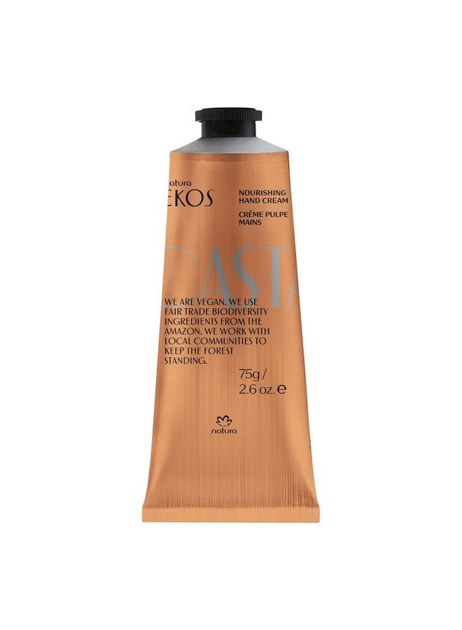 Ekos Castanha Nourishing Hand Cream Pulpa Hidratante Para Manos Ekos Castaña Polpa Hidratante Para As Mãos Ekos Castanha