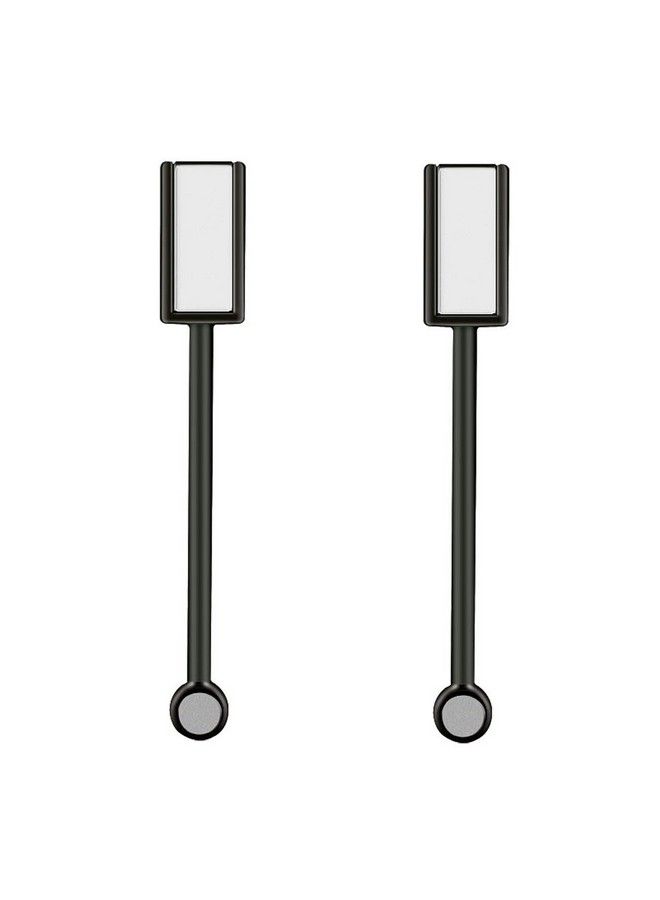 2 Pieces Doublehead Magnet Stick Magic Magnet Stick For 3D Magnetic Cat Eye Gel Magic Nail Art Manicure Tool Black