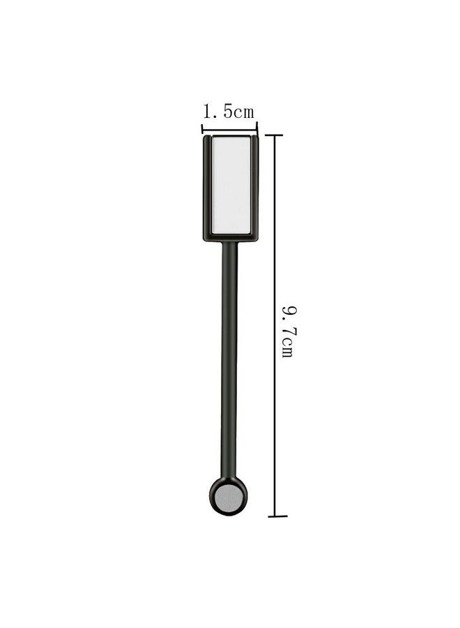 2 Pieces Doublehead Magnet Stick Magic Magnet Stick For 3D Magnetic Cat Eye Gel Magic Nail Art Manicure Tool Black