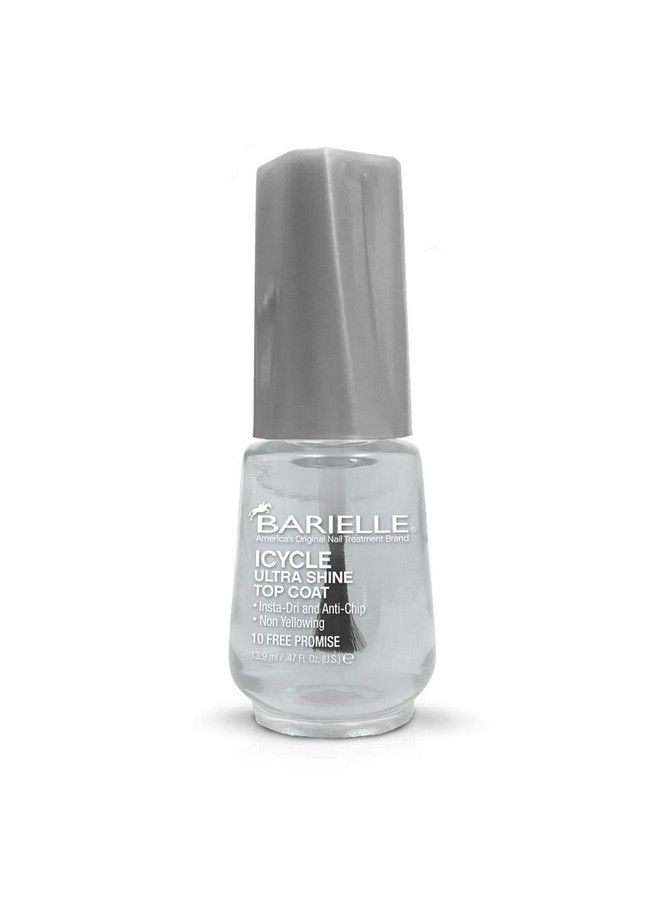 Icycle Ultra Shine Top Coat Quick Dry Top Coat Nail Polish Salon Quality Top Coat