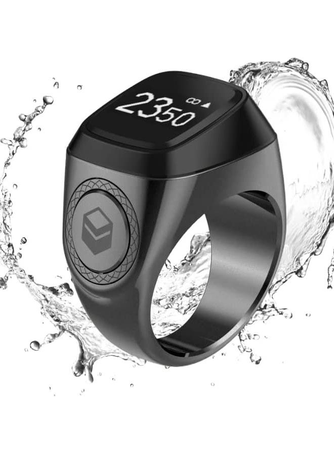 Smart Tasbih Zikr Metal Ring 22 MM Space Grey