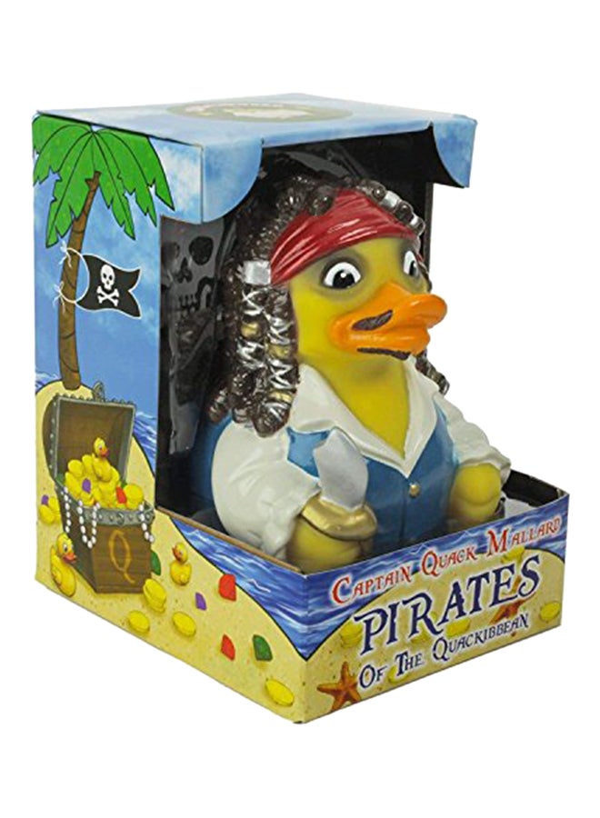 Captain Quack Pirate of Quackibbean Bath Toy
