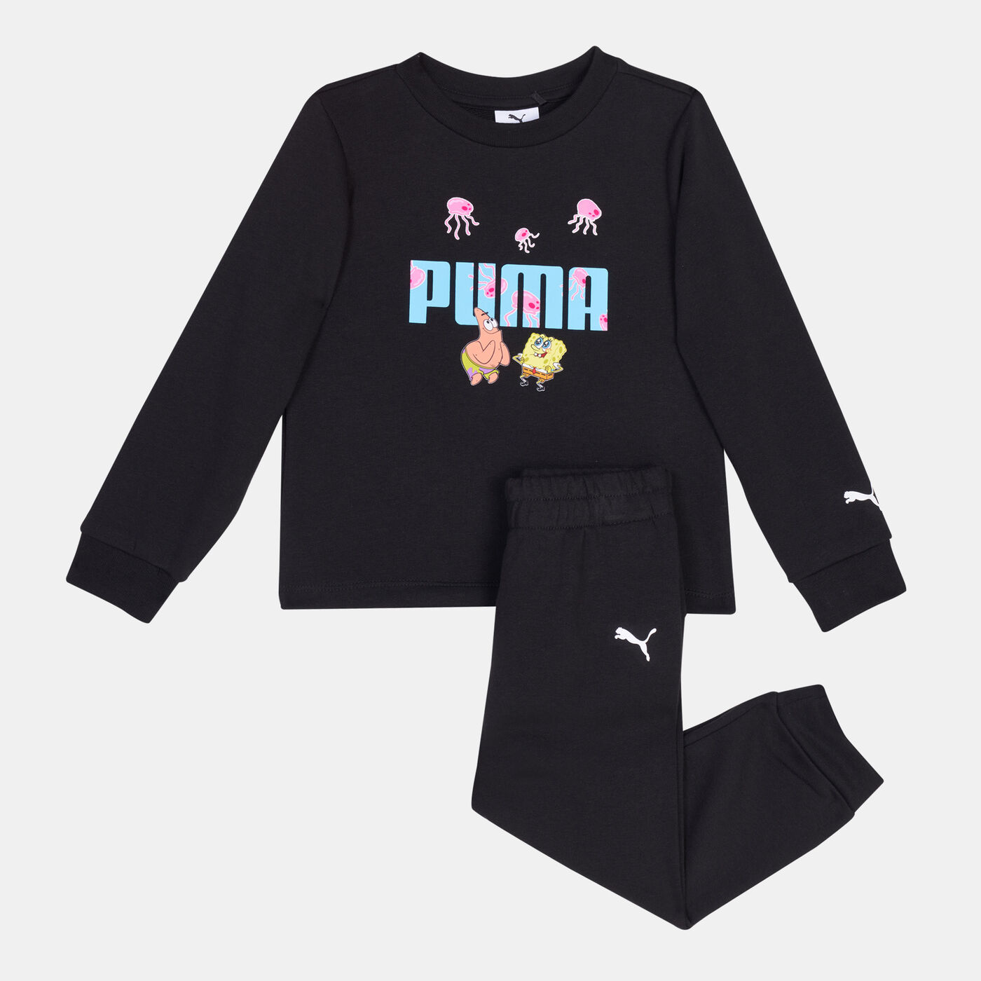 Kids' x SPONGEBOB Minicat Crew Jogger Set