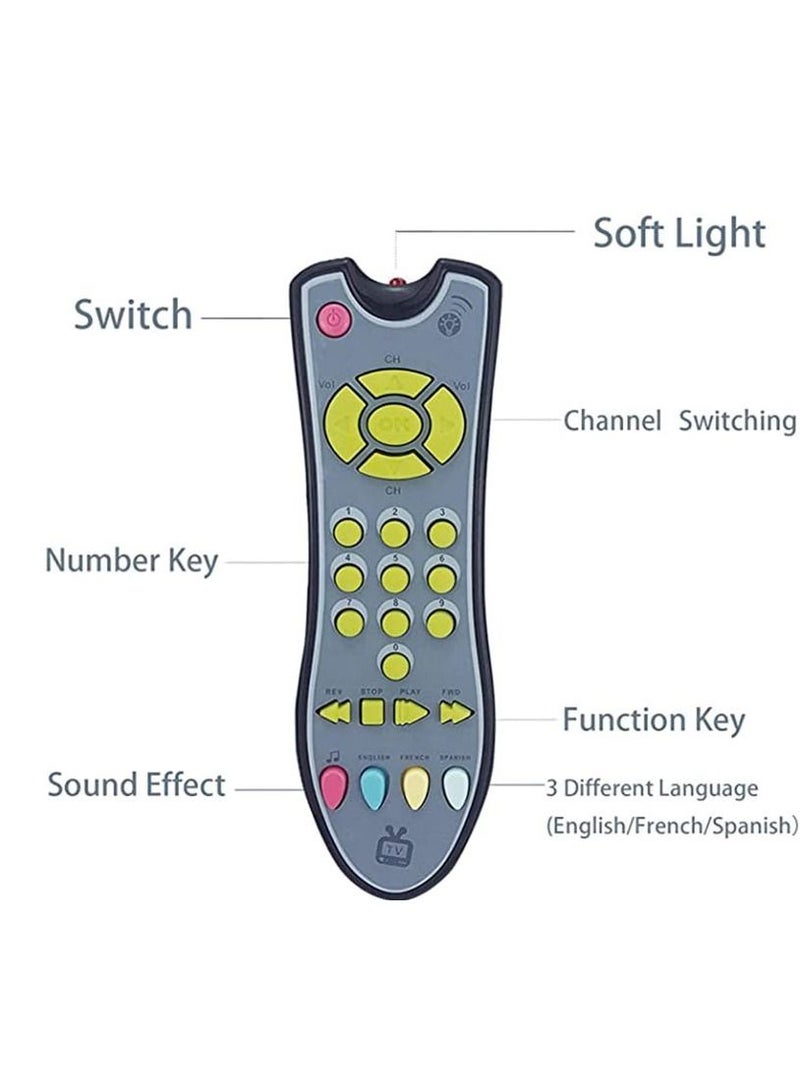 Musical Remote Control Multicolored For Kids Durable And Unique Design