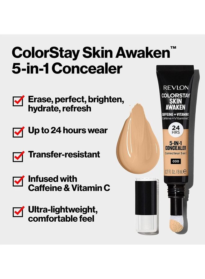 Colorstay Skin Awaken 5-In-1 Concealer Light Medium 030