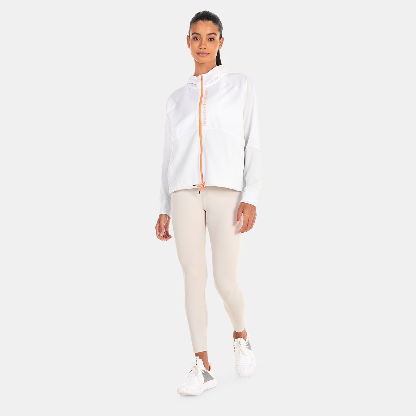 Women's UA Woven Full-Zip Jacket