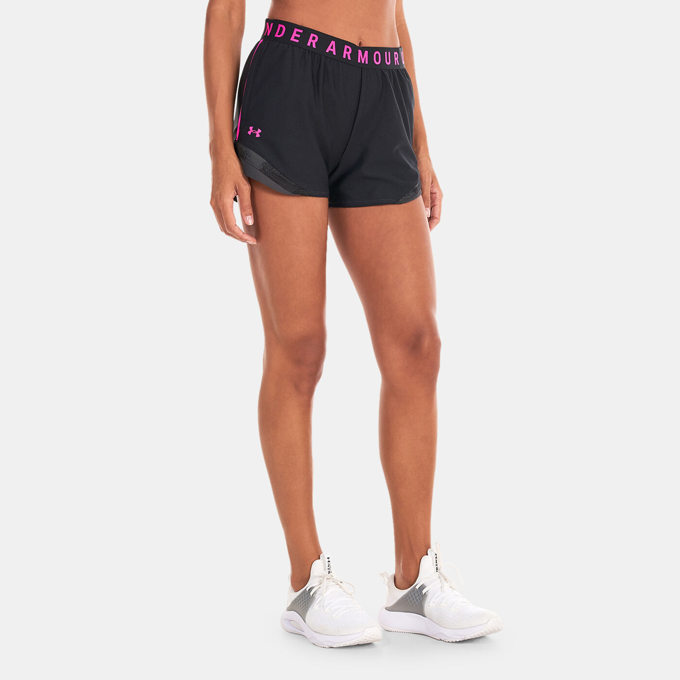 Women's UA Play Up 3.0 Tri Colour Shorts