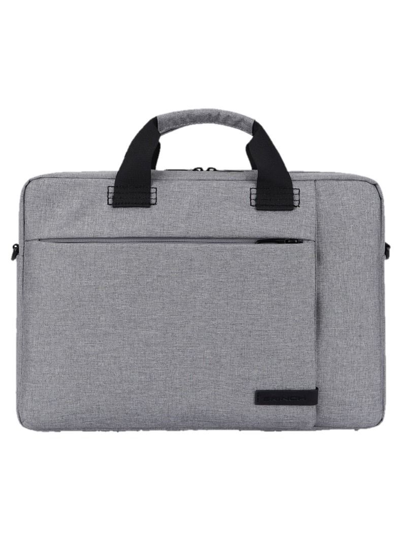 Laptop Shoulder Messenger 13.3 Inch Bag BW-223, Handbag, Notebook, Lightweight Toploader, Sleek and Durable, Grey