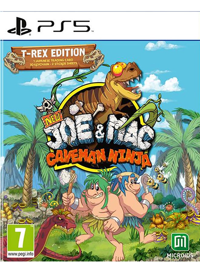 New Joe & Mac : Caveman Ninja - T-Rex Edition PS5
