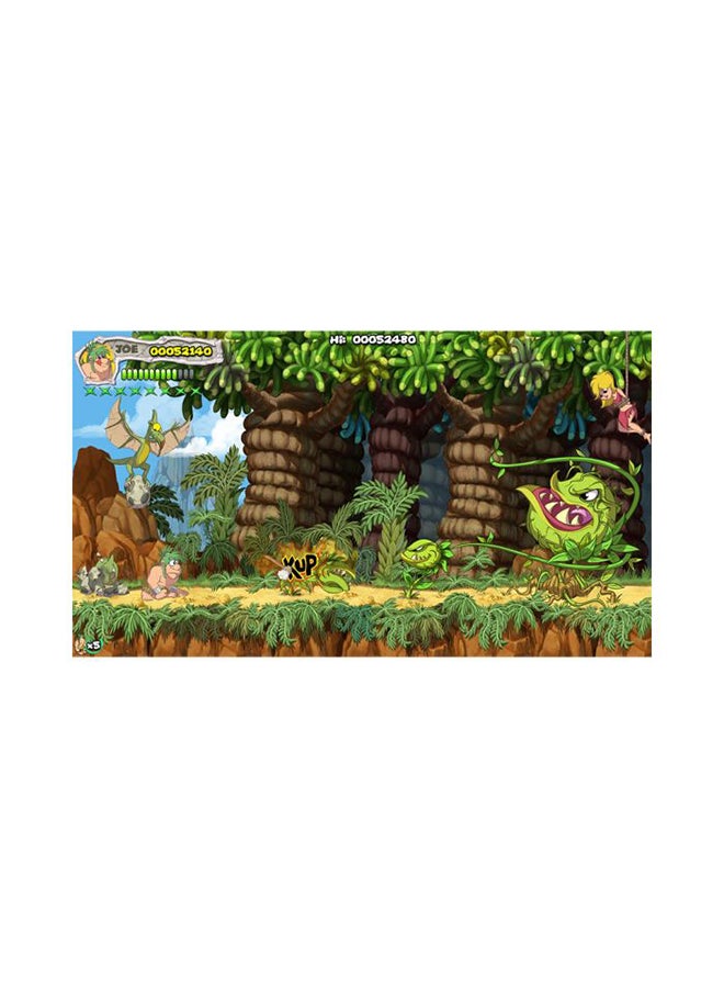 New Joe & Mac : Caveman Ninja - T-Rex Edition PS5