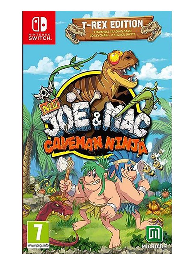 New Joe & Mac : Caveman Ninja T-Rex Edition Switch (PAL)