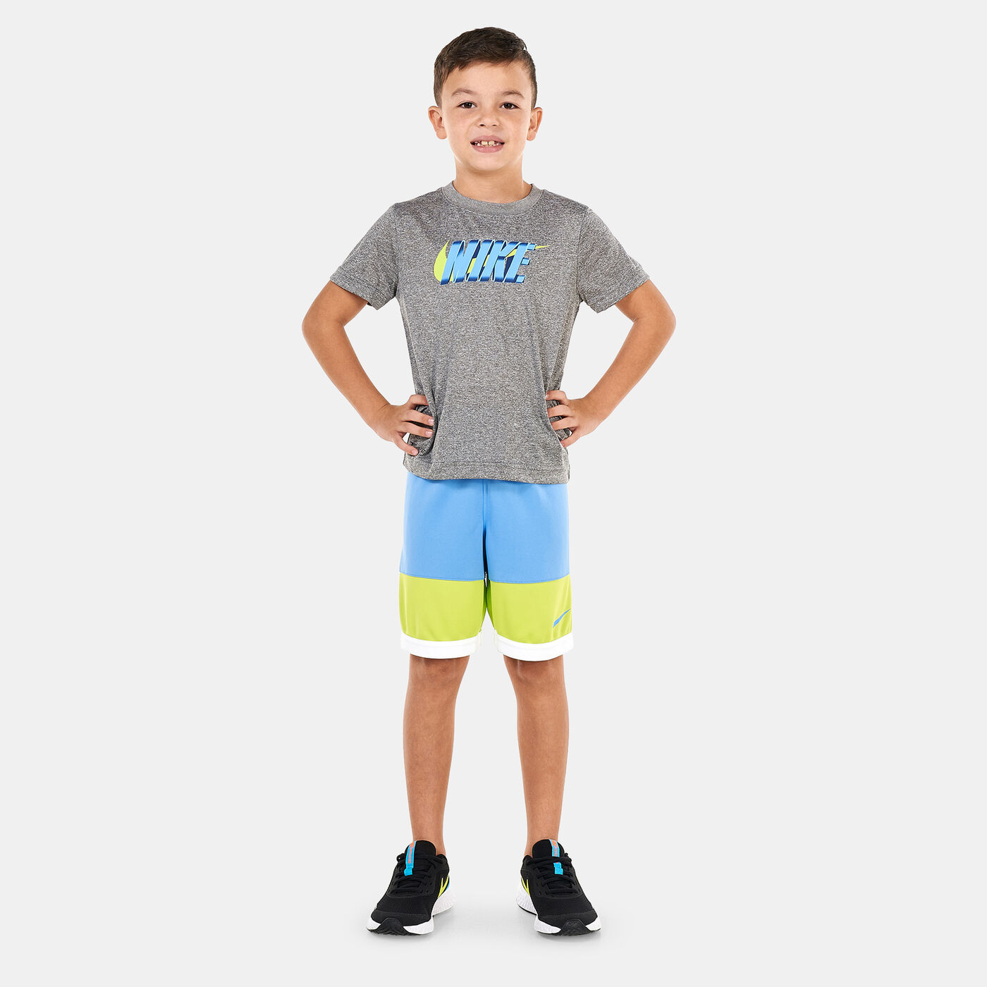 Kids' Dri-FIT T-Shirt and Shorts Set (Younger Kids)