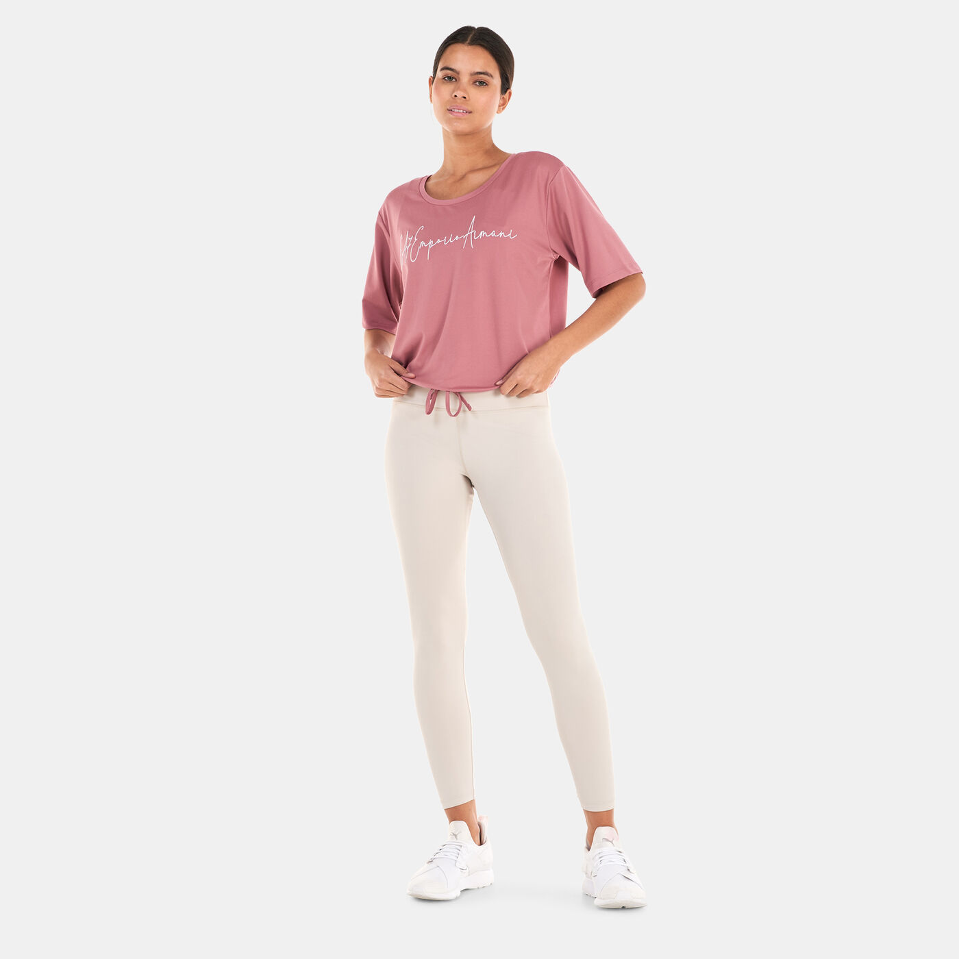 Women's Train Athletic Velour T-Shirt
