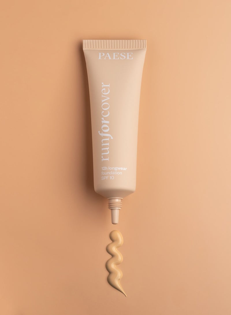 Foundation 12h Longwear run for cover SPF 10 50N Natural