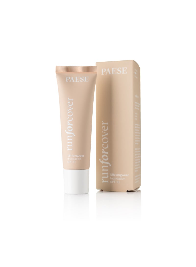 Foundation 12h Longwear run for cover SPF 10 50N Natural